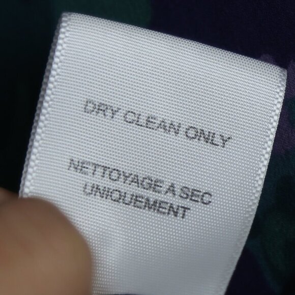 Joie 100% Silk Floral Multicolor Long Sleeve Blouse Size XS - Picture 3 of 9